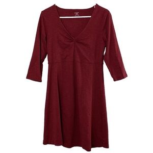 Horny Toad Rosalinda Ruched Front Dress - Medium